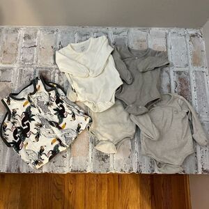 Nest Designs Sleep Sack with Onesies bundle 0-6 months